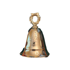 Kirk Stieff Musical Silverplate Bell 1994‎ Collectible Wind Up Christmas Holiday